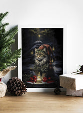 Cute Yule Cat